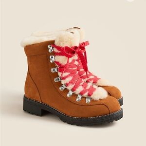 J.Crew Nordic Boots in Nubuck